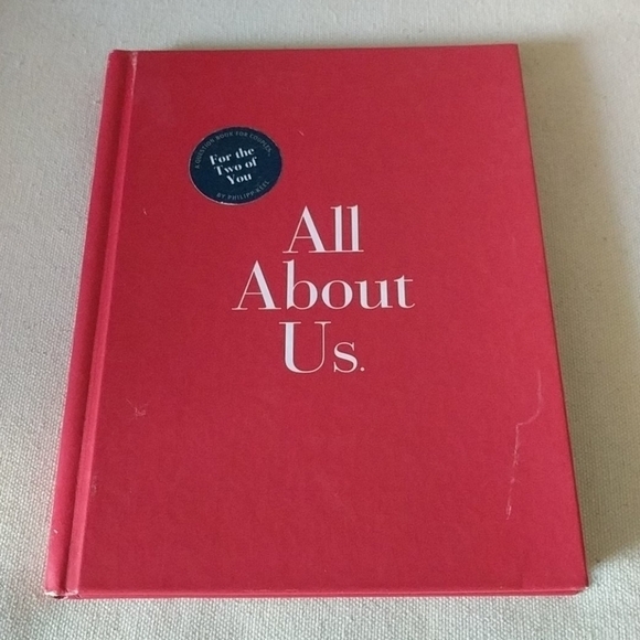 𝅺all about us relationship journal diary book - Picture 1 of 9